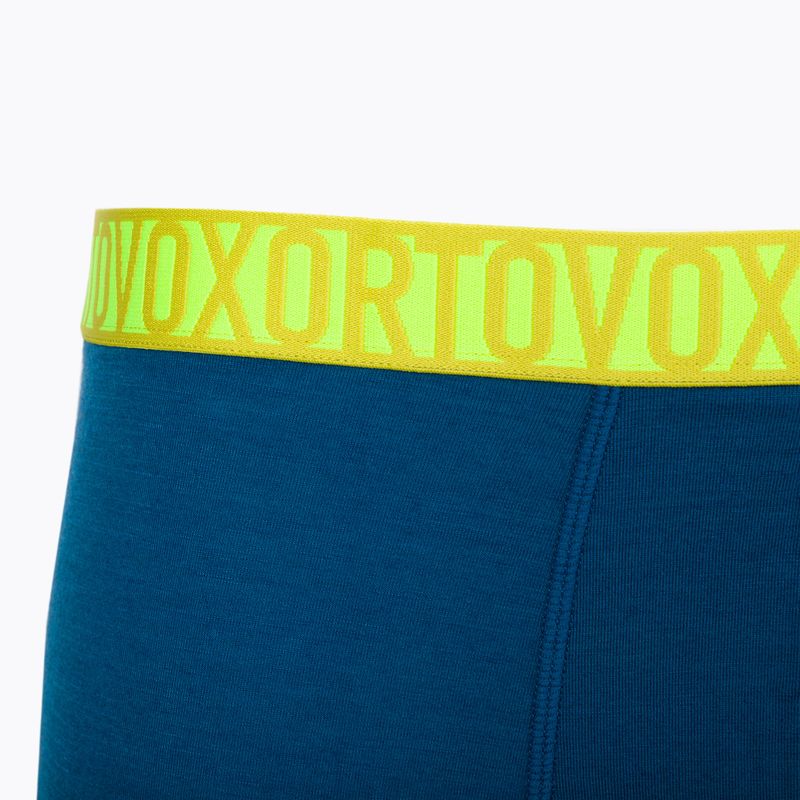 Herren Thermo-Boxershorts Ortovox 15 Essential blau 8893 3