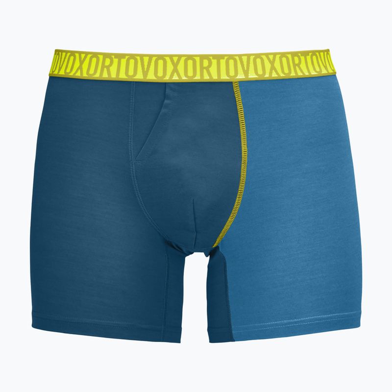 Thermo-Boxershorts für Herren ORTOVOX 150 Essential petrolblau