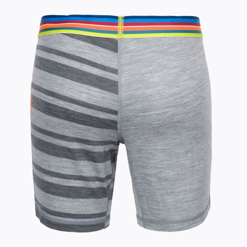 Herren Thermo-Boxershorts Ortovox 185 Rock'N'Wool grau 8413200021 2
