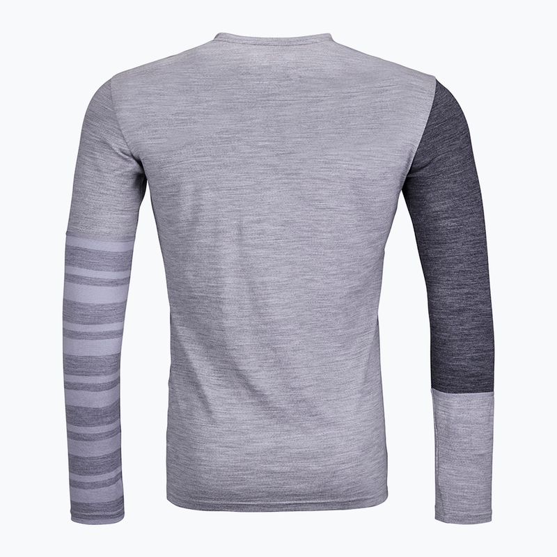 Herren Thermohemd Ortovox Rock'N'Wool LS grau 8410200021 2