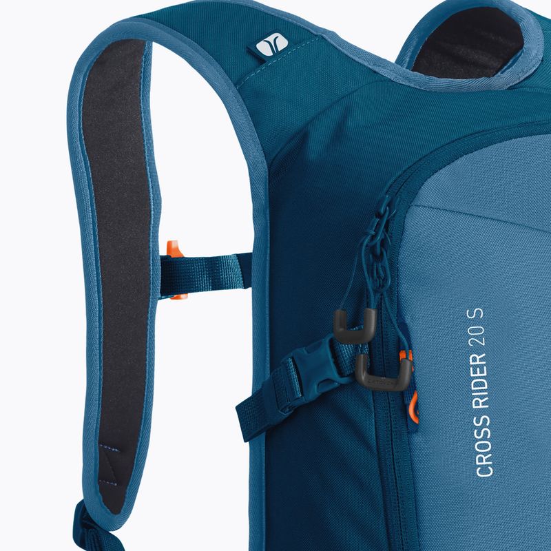 ORTOVOX Cross Rider 20 S Skirucksack petrolblau 6