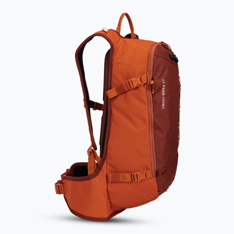 ORTOVOX Cross Rider 22 Skirucksack desert orange 2