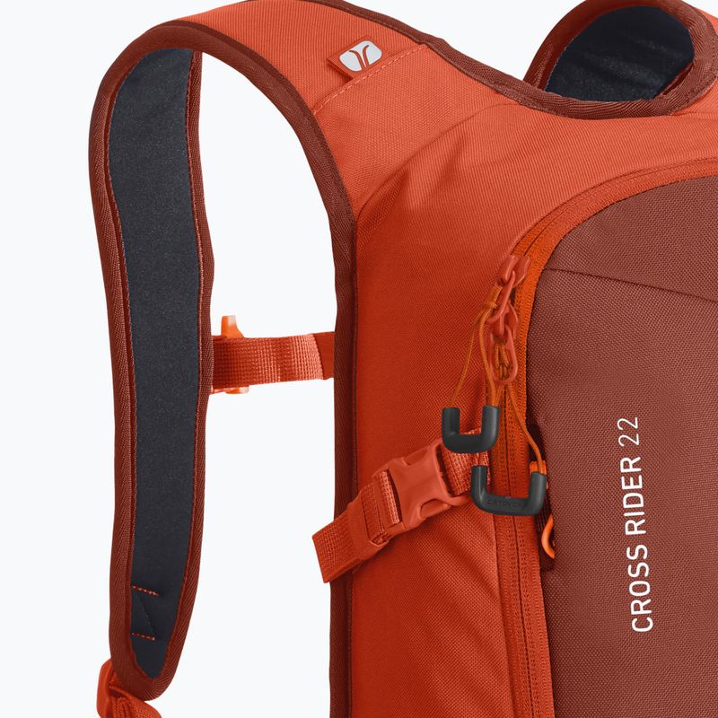 ORTOVOX Cross Rider 22 Skirucksack desert orange 6