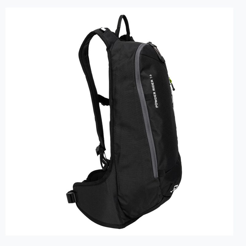 ORTOVOX Powder Rider 16 schwarz raven Skirucksack 2