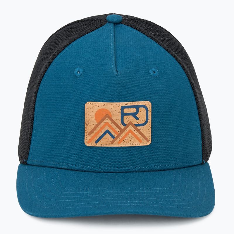 Herren Ortovox Corky Trucker Baseballmütze dunkel pazifisch 2