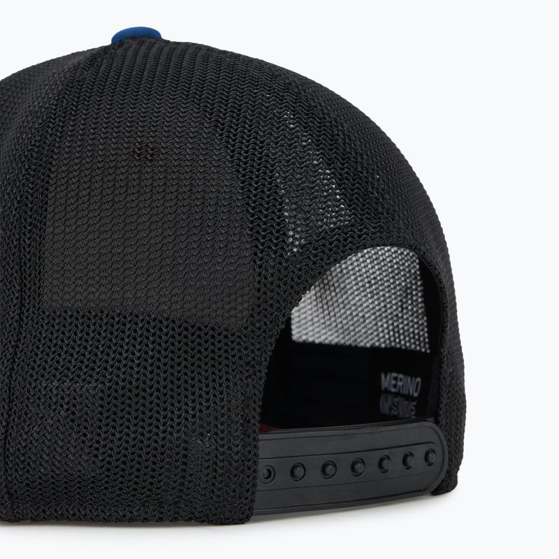Herren Ortovox Corky Trucker Baseballmütze petrolblau 4