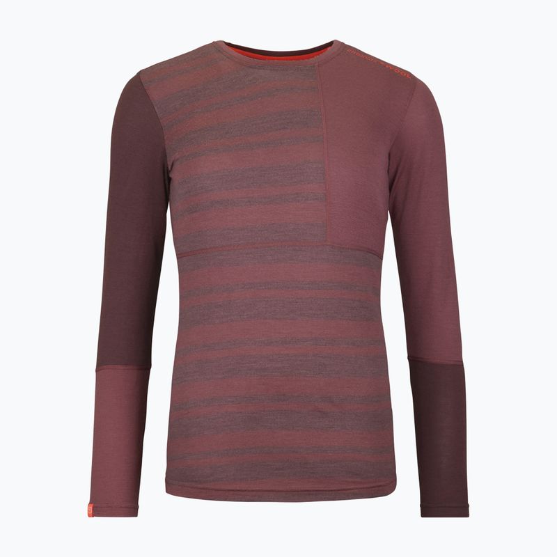 Damen ORTOVOX 185 Rock'N'Wool Bergrose Thermo-Longsleeve 5