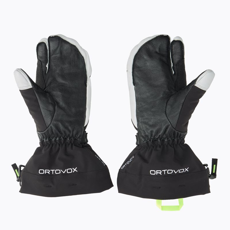 Skihandschuhe Herren ORTOVOX Merino Freeride 3 Finger black 2