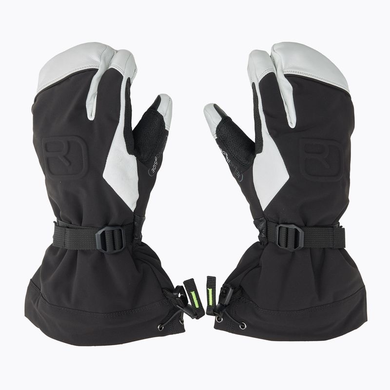 Skihandschuhe Herren ORTOVOX Merino Freeride 3 Finger black 3