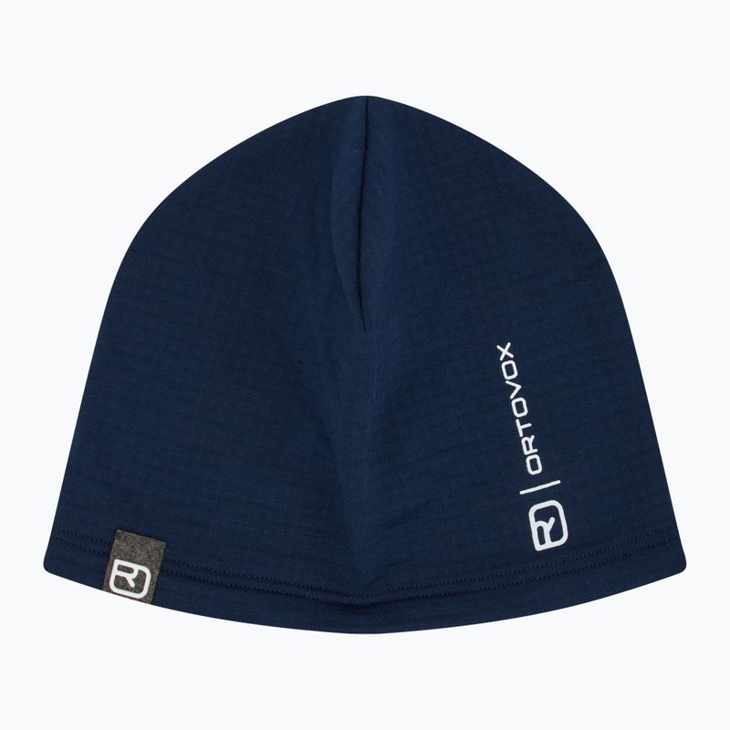Wintermütze ORTOVOX Fleece Grid deep ocean