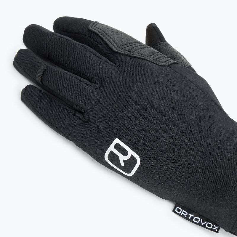 Skitourenhandschuhe Herren ORTOVOX Fleece Light black raven 5