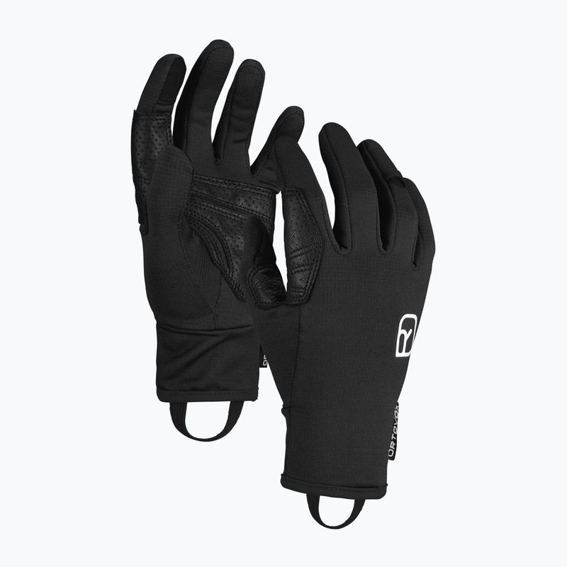 Skitourenhandschuhe Herren ORTOVOX Fleece Light black raven 7