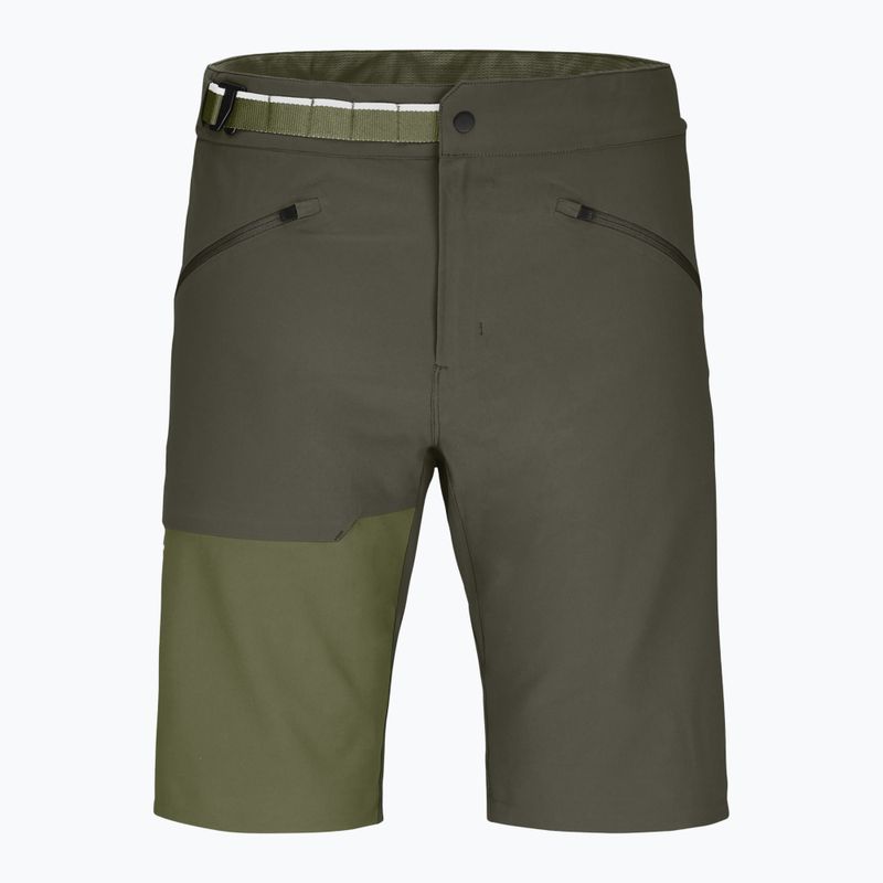 Herren-Shorts ORTOVOX Brenta dunkel Wildkräuter