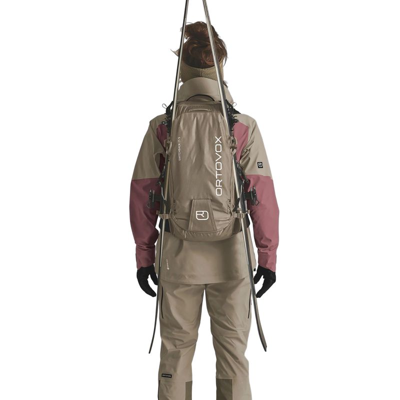 Damen Skitourenrucksack ORTOVOX Switchback 25 l S dark linen 6