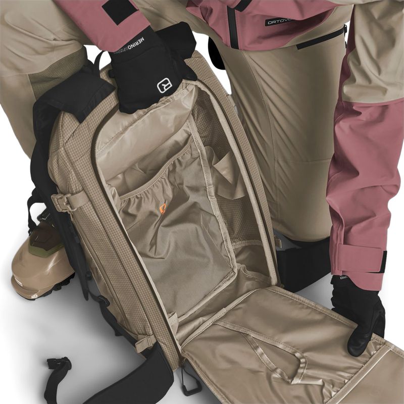 Damen Skitourenrucksack ORTOVOX Switchback 25 l S dark linen 8