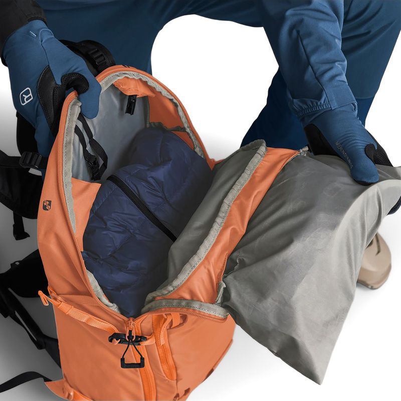 Skitourenrucksack ORTOVOX Venet Tour 30 l faded tangerine 11
