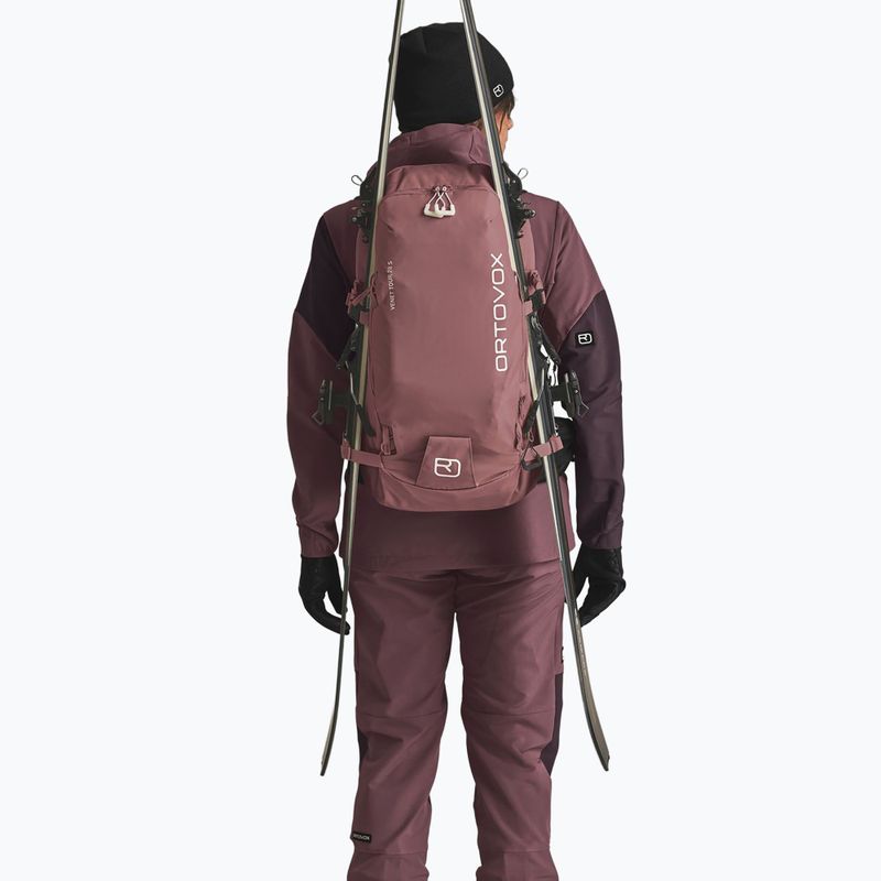 Skitourenrucksack ORTOVOX Venet Tour 28 l dusk rose 7