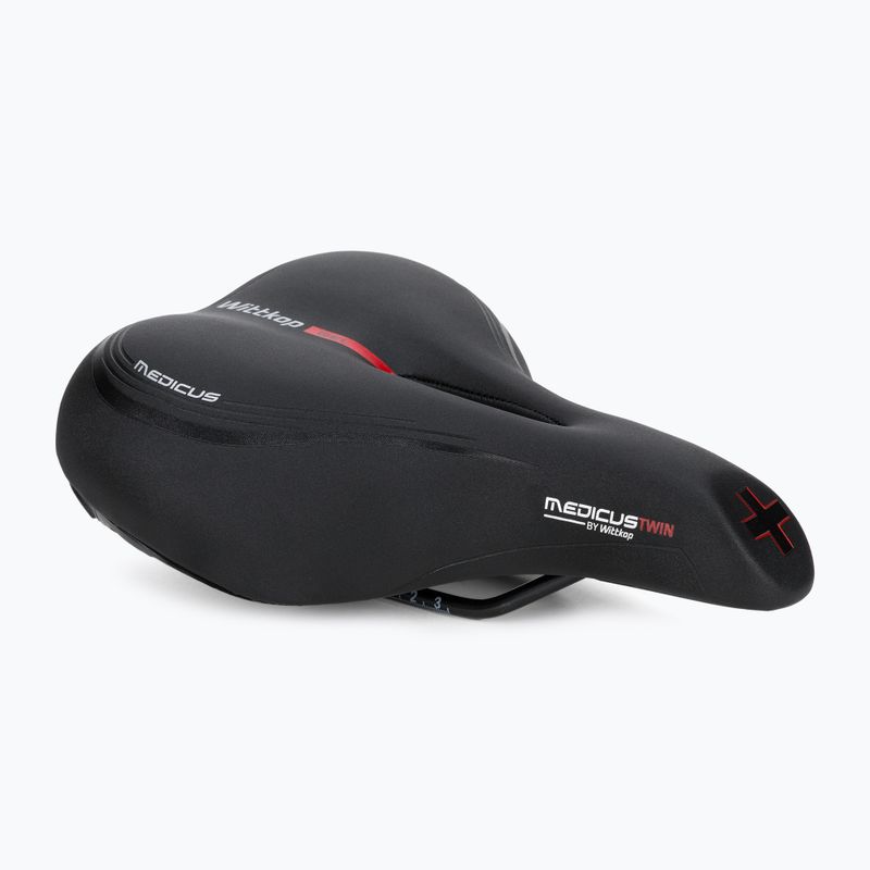 Wittkop Medicus Twin 3.0 Fahrradsattel schwarz WT-999081200
