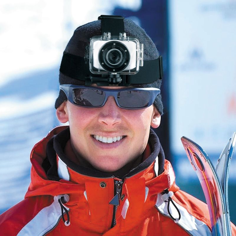 GoXtreme Head-Strap-Mount Kamerahalterung schwarz 55235 3