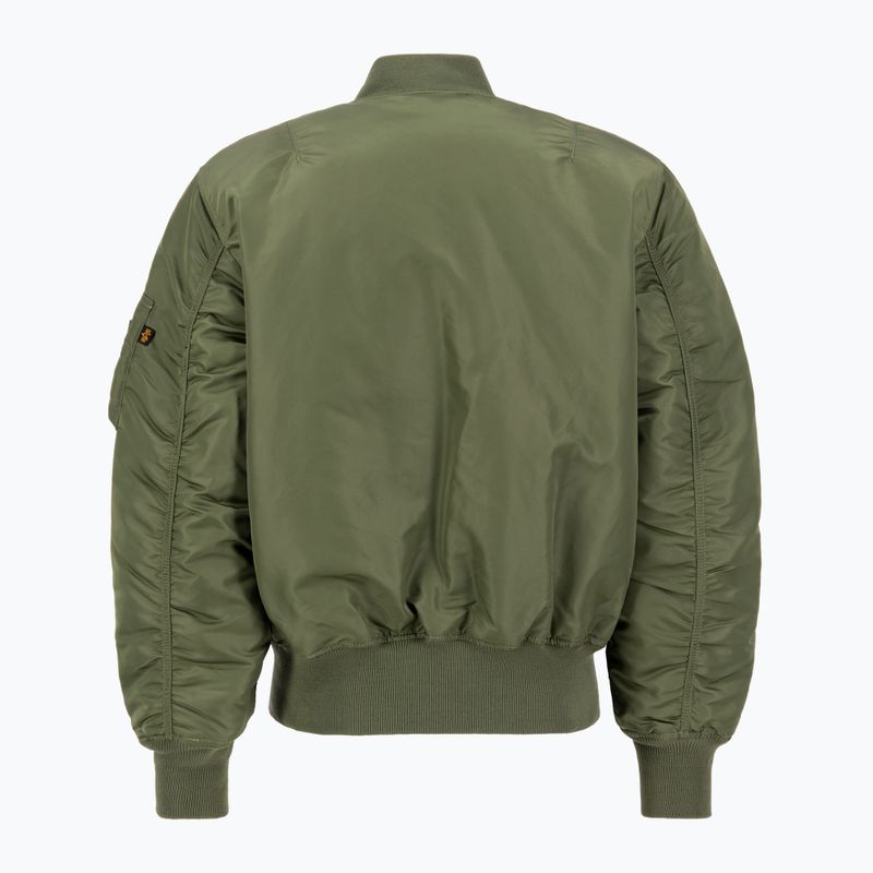 Alpha Industries MA-1 Heritage Salbei grün Herrenjacke 2