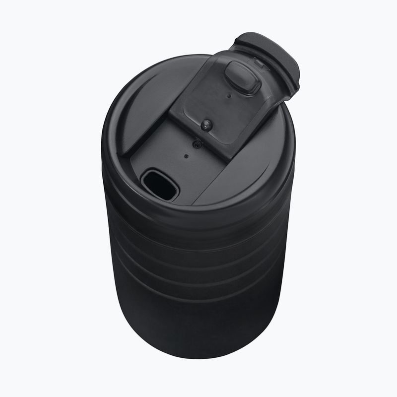 Esbit Majoris Edelstahl Thermobecher mit Flip Top 450 ml schwarz