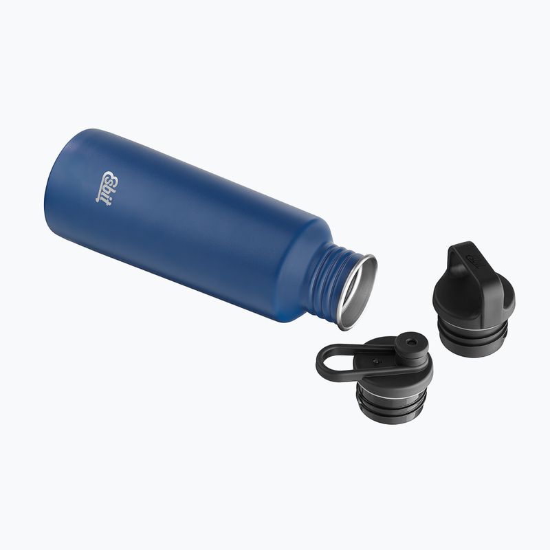 Esbit Pictor Edelstahl Sportflasche 550 ml Wasser blau