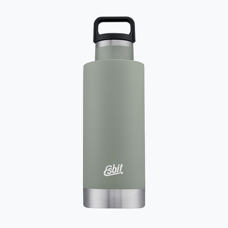 Esbit Sculptor Edelstahl Isolierte Thermoflasche "Standard Mouth" 750 ml steingrau 4