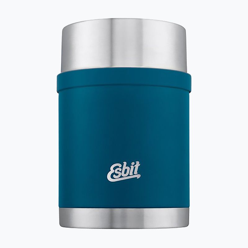 Esbit Sculptor Edelstahl Lebensmittel Thermoskanne 750ml Vlies blau