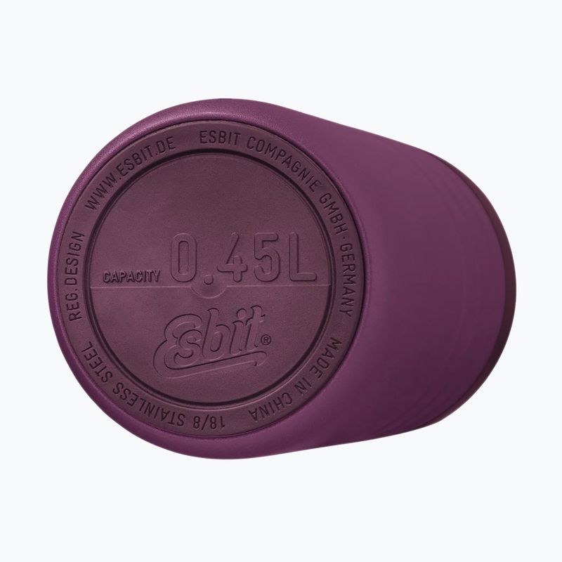 Thermobecher Esbit Majoris Stainless Steel Thermo Mug With Flip Top 450 ml berry 3