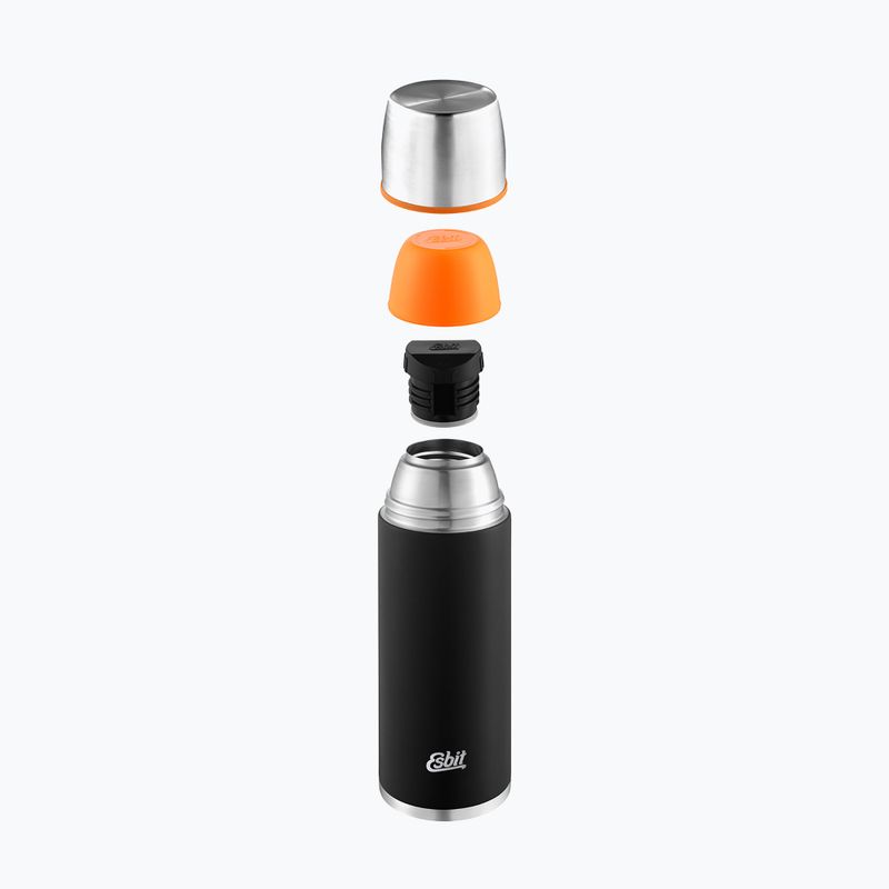 Esbit Stainless Steel Vacuum Flask 1000 ml steel/black Thermosflasche 2