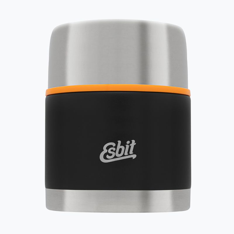 Lebensmittel-Thermobehälter mit Besteck Esbit Stainless Steel Food Jug 500 ml black 3
