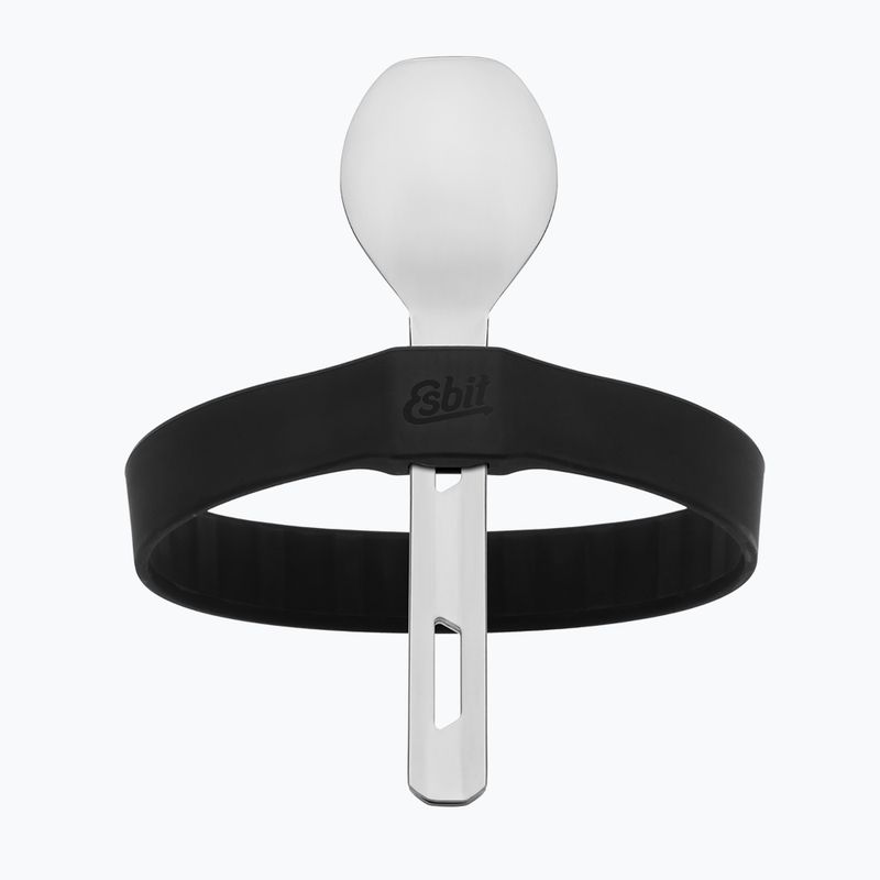 Lebensmittel-Thermobehälter mit Besteck Esbit Stainless Steel Food Jug 500 ml black 5