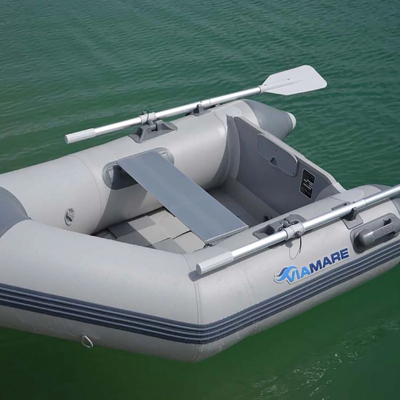 Viamare 2-Personen-Ponton 190 Slat grau 1126157 3