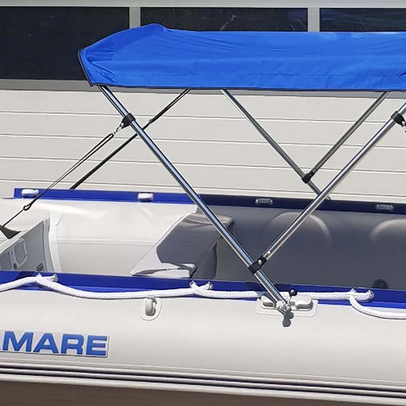 Verdeck für Viamare Bimini-Pontons blau 1126071