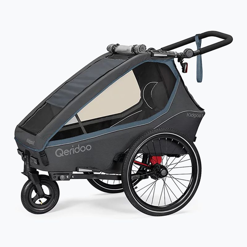 Fahrrad Anhänger Qeridoo Kidgoo 1 dark navy/blue