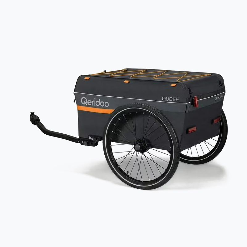 Qeridoo Fahrradanhänger Qubee grau 3