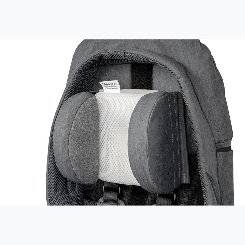 Kindersitz für Anhänger Qeridoo Baby Hammock LTD grey 4