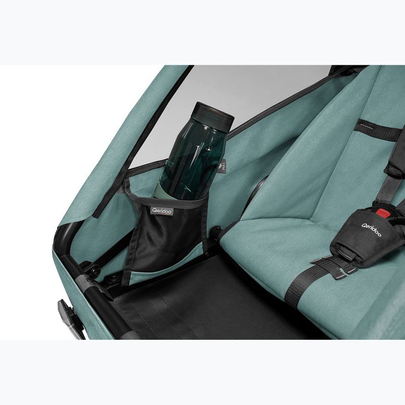 Fahrradanhänger Qeridoo Qupa 1 mineral blue 11