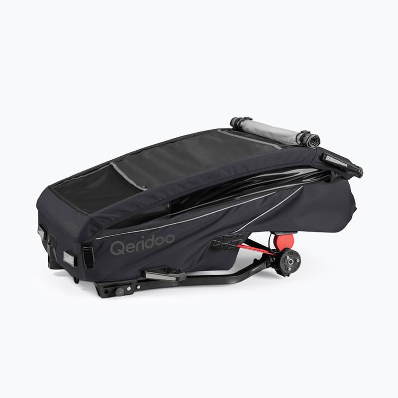 Fahrradanhänger Qeridoo Kidgoo 2 phantom grey 4