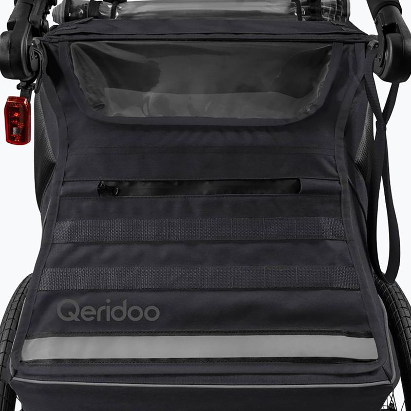 Fahrradanhänger Qeridoo Kidgoo 2 phantom grey 6