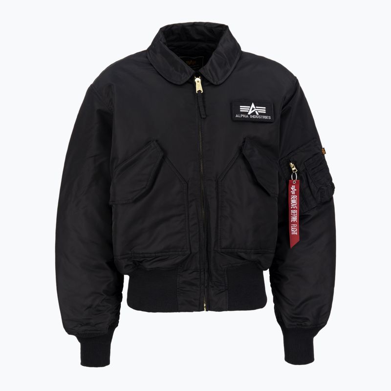 Alpha Industries CWU 45 Heritage schwarz Herrenjacke