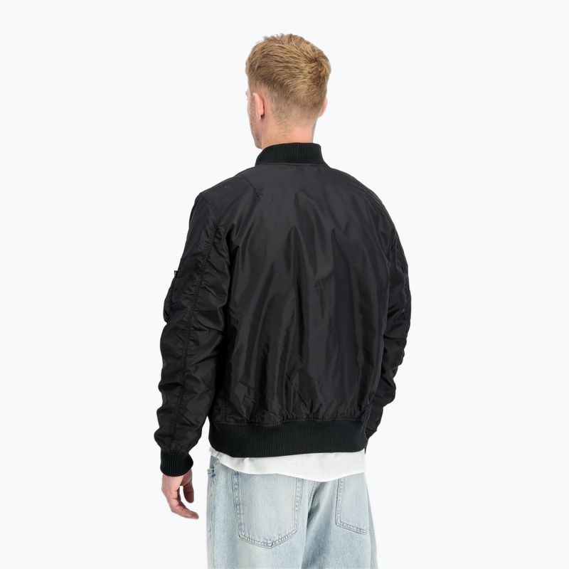 Alpha Industries Herrenjacke MA-1 TT Two Tone Bomber schwarz 3