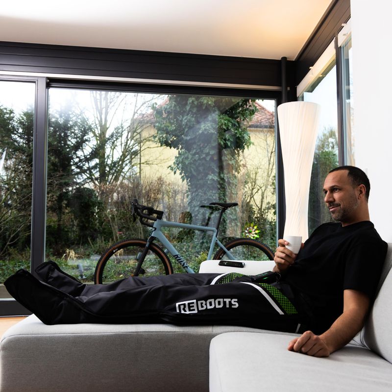 Regenerationshose REBOOTS Go X Lite black/white/green 13