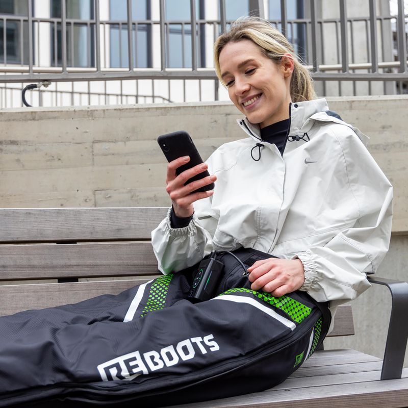 Regenerationshose REBOOTS Go X Lite black/white/green 14