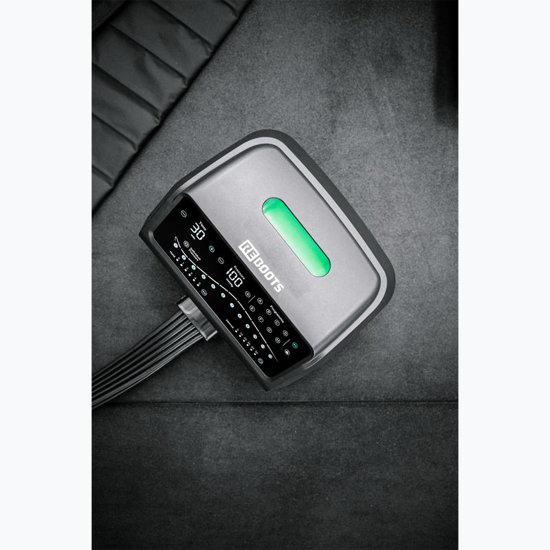 Manschetten für die Lymphdrainage REBOOTS One Pro Recovery Pants 2.0 2025 Edition black/white/green 7