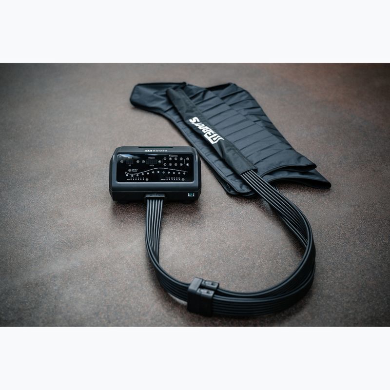 Manschetten für die Lymphdrainage REBOOTS One Pro Recovery Pants 2.0 2025 Edition black/white/green 8