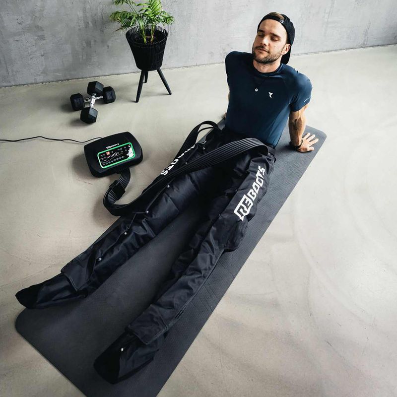 Manschetten für die Lymphdrainage REBOOTS One black/white/green 4