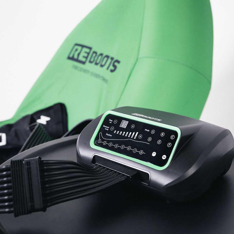 Manschetten für die Lymphdrainage REBOOTS One black/white/green 7