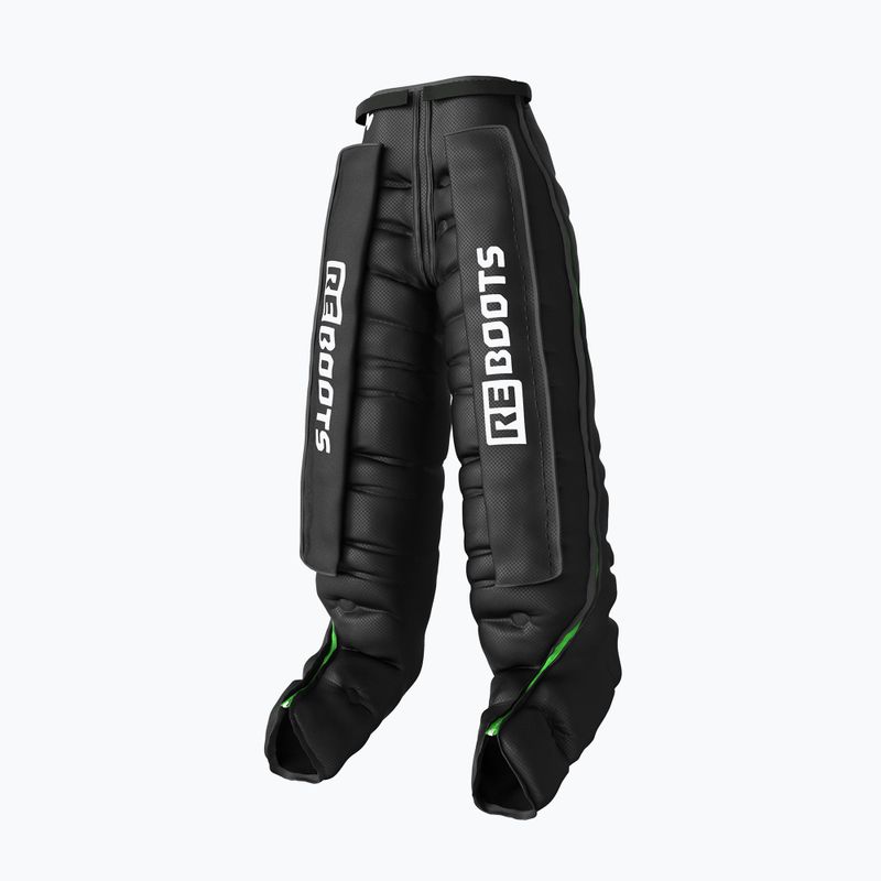 Manschetten für die Lymphdrainage REBOOTS Go Lite Recovery Pants 2.0 2025 Edition black/white/green 5