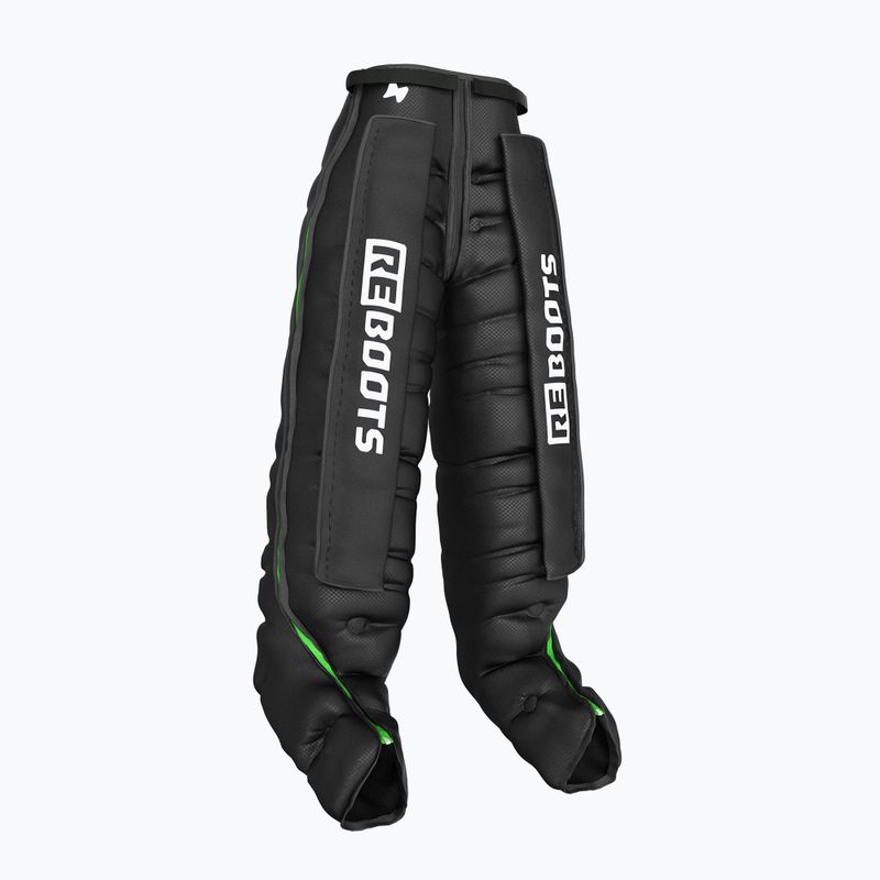 Manschetten für die Lymphdrainage REBOOTS Go Lite Recovery Pants 2.0 2025 Edition black/white/green 6
